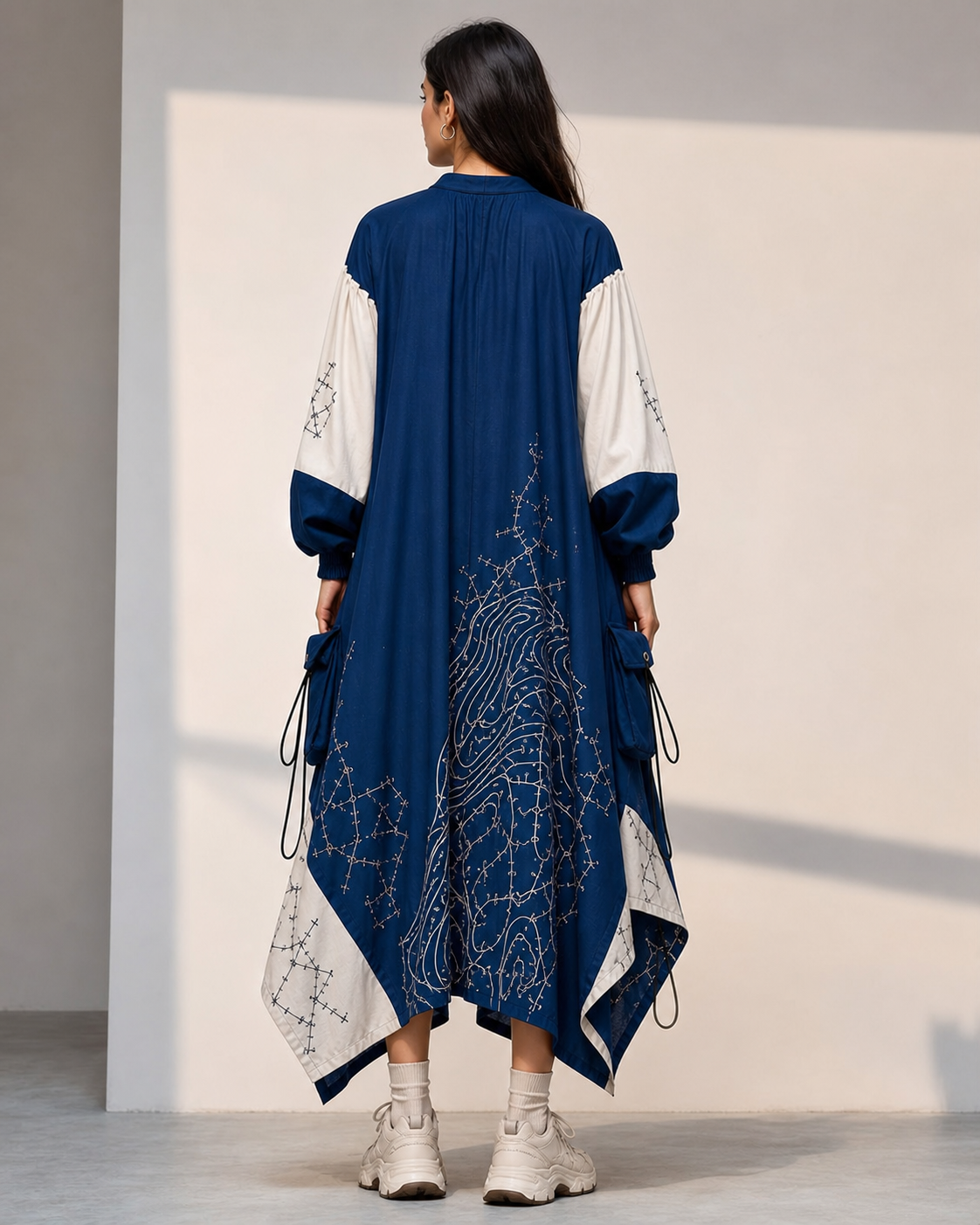Vihana Inkline Utility Dress — back-view visual reference